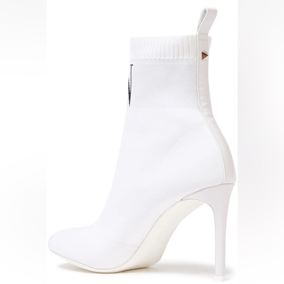 Valentino Garavani VLTN Modern White Sock Boots size 9 NEW - Picture 3 of 6